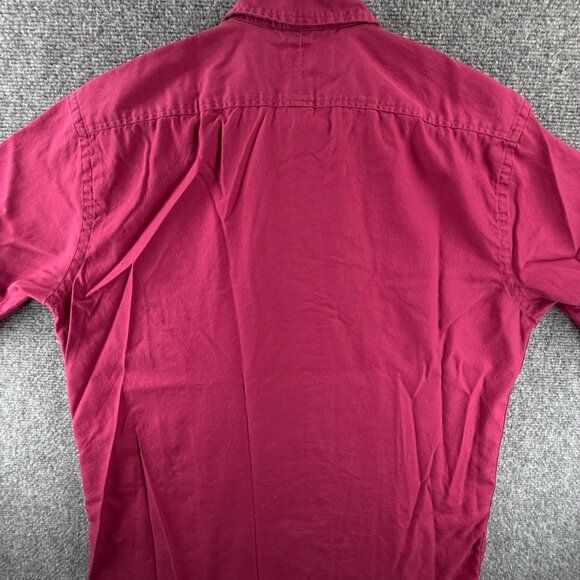 Thomas Pink Slim Large Button-Down Purple Solid Long Sleeve Shirt Men Adult - Picture 14 of 16